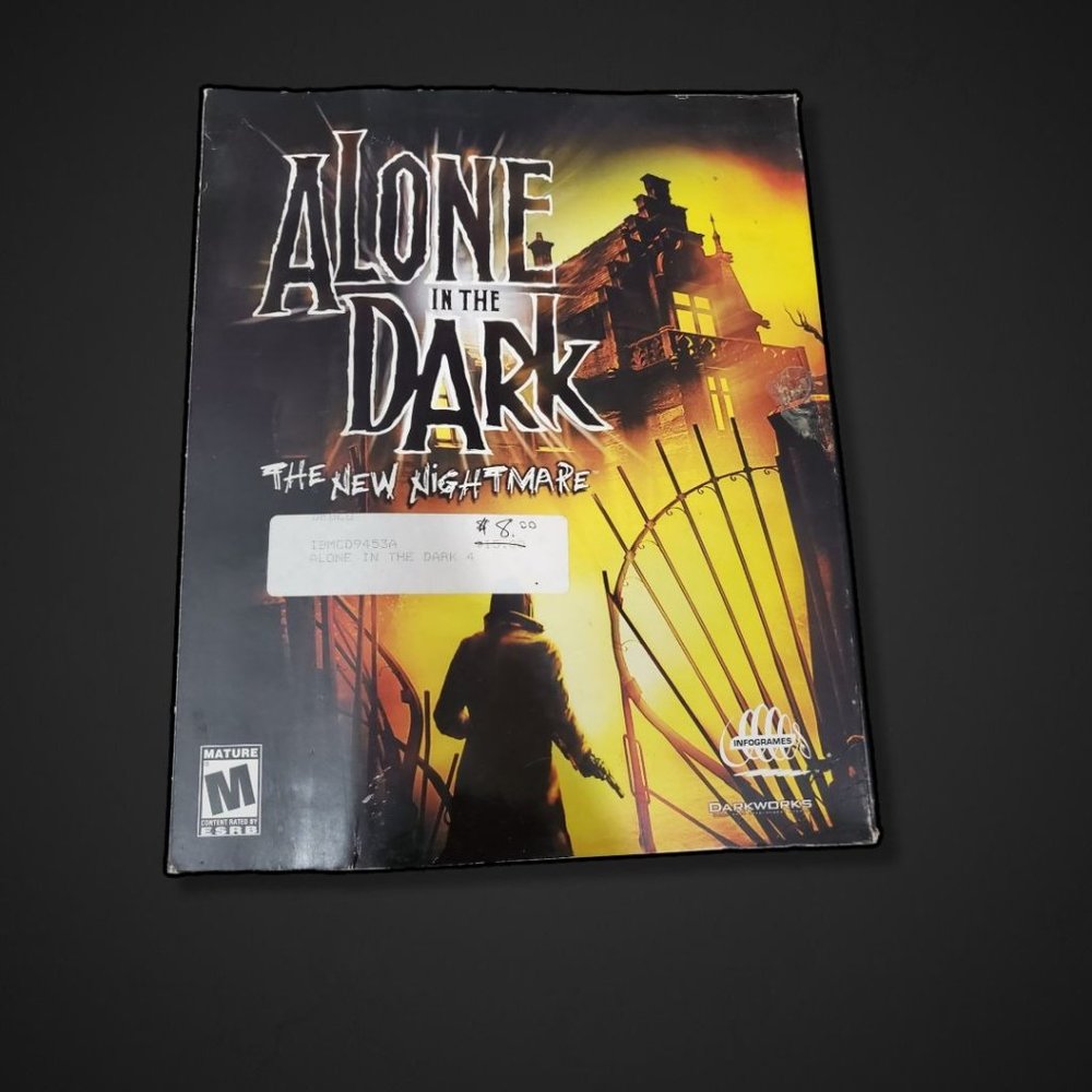Alone in the Dark The New Nightmare Big Box PC Game Retro